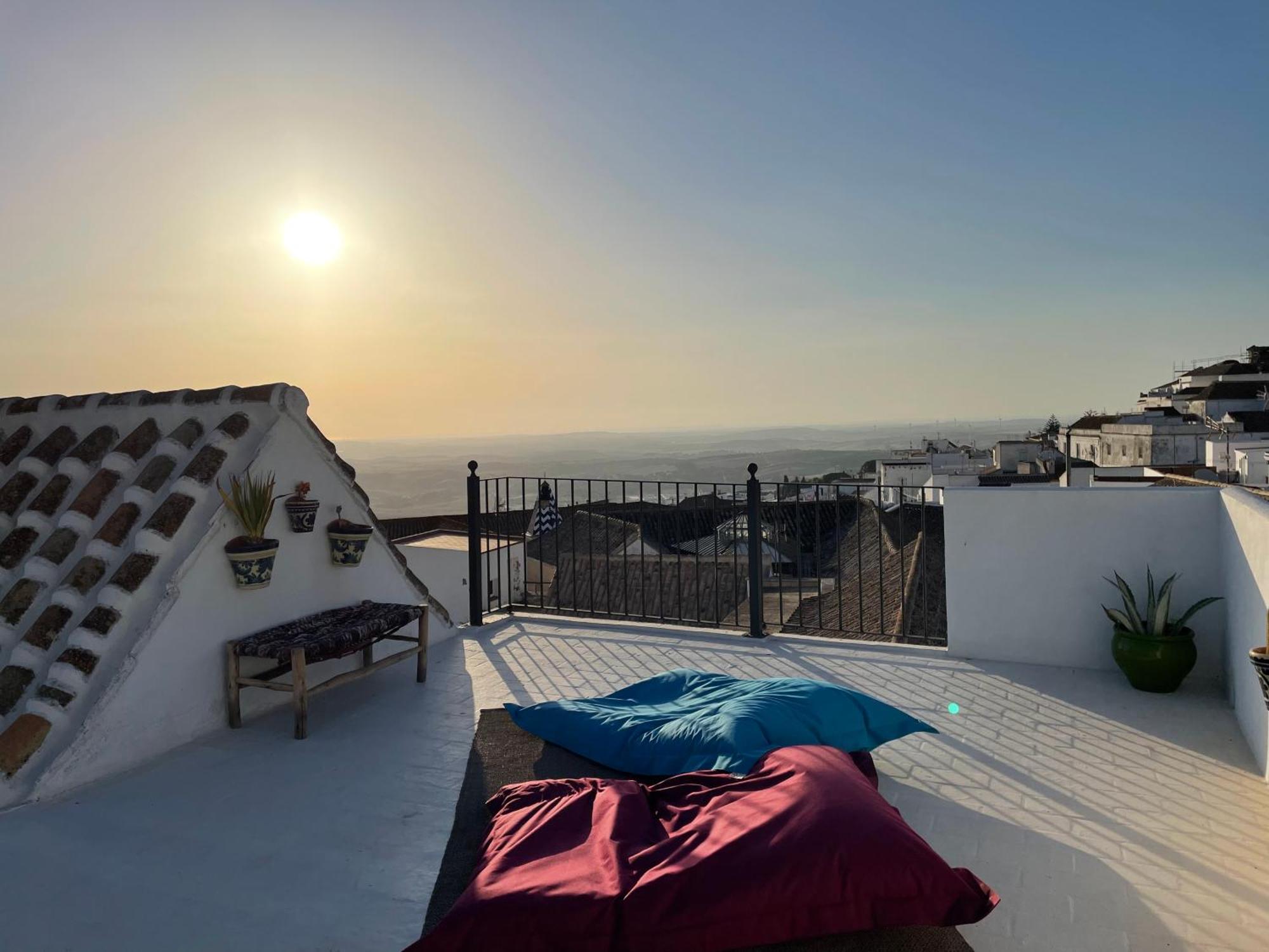 Bed and Breakfast Casa Antigua - Terraza Con Vistas Al Mar Medina-Sidonia Zewnętrze zdjęcie